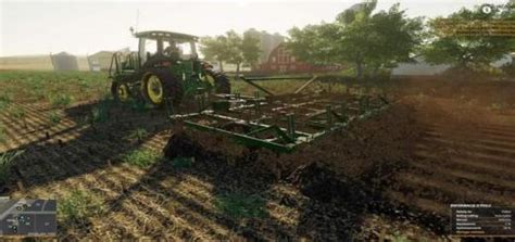 fs john deere  chisel plow  farming simulator  mods