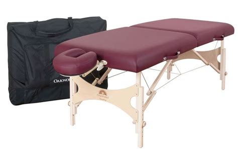 oakworks symphony portable massage table package review massage table