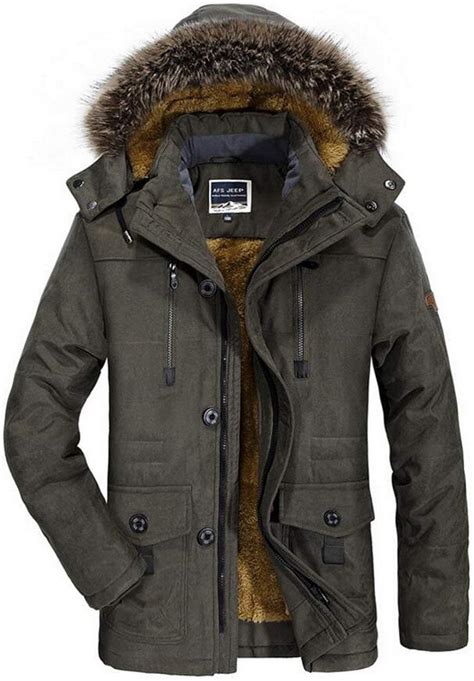 biran mens warming rm jacket parka jacket winter thick parka jacket