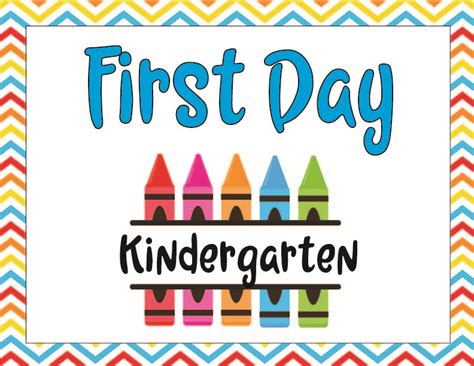 printable  day  kindergarten