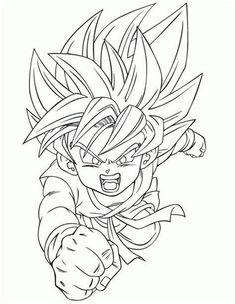dragon ball  coloring pages