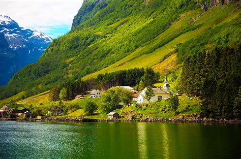 Best Scenery In The World Naeroeyfjord Photo 3 Scenery