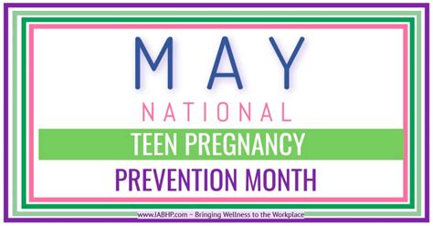 teen pregnancy prevention month iab health productions llc