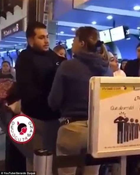 Wife Confronts ‘cheating Husband With His Mistress’ In Colombia Airport