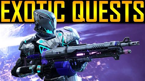 destiny  exotic quests youtube