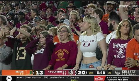 Girl Goes Viral Fsu Miami Bmr Sports Betting Forum