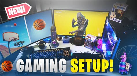 Epic Fortnite Pc Gaming Setup 2019 Youtube