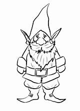 Gnome Coloring Pages Drawing Printable Garden Gnomes Fantasy Supercoloring Drawings Categories Carving Wood Mythology Clipartmag Sheets Results sketch template