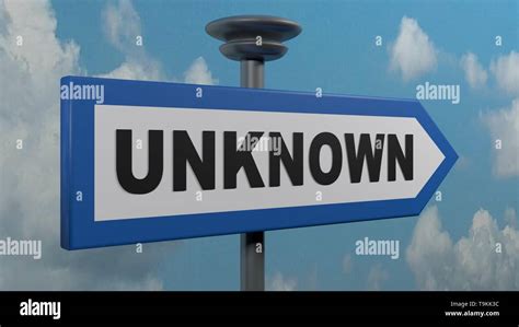 destination unknown sign  res stock photography  images alamy