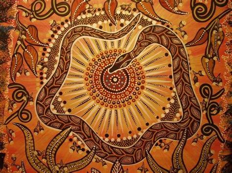 aboriginal art kuranda queensland oz kunst der aborigines