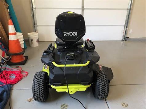 Used Ryobi 480ex Electric Riding Mower Ronmowers