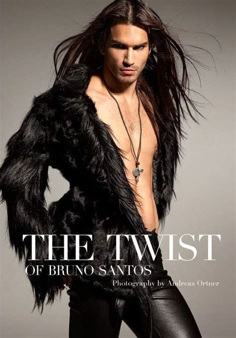 Bruno Santos Long Hair Styles Men Long Hair Male Model