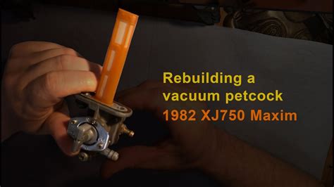 rebuild vacuum fuel petcock yamaha maxim youtube