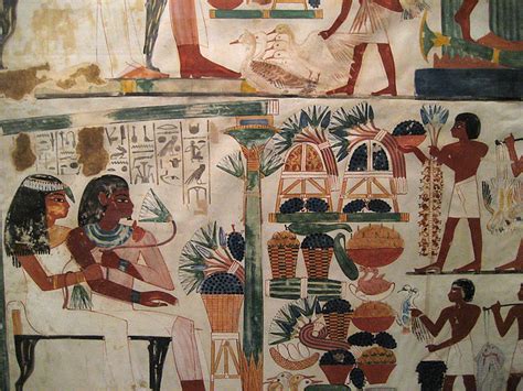 Egyptian Wall Paintings From The New Kingdom Flickr
