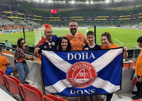 the scotland fans making their mark at the qatar world cup bbc news