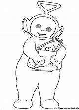 Pages Coloring Teletubbies Colors Printable Getcolorings sketch template