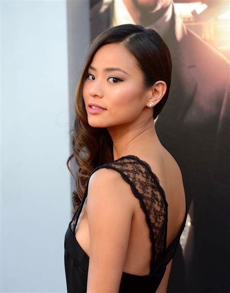 Jamie Chung Showing Side Boob Cleavage At The Hangover Part 3
