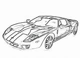 Coloring Pages Nascar Busch Kyle Indy Car Gt Ford Getcolorings Popular sketch template