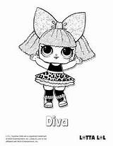 Lol Coloring Pages Glitter Series Dolls Lotta Surprise Color Doll Disney Animal Drawings Drawing Books Cool Cute sketch template