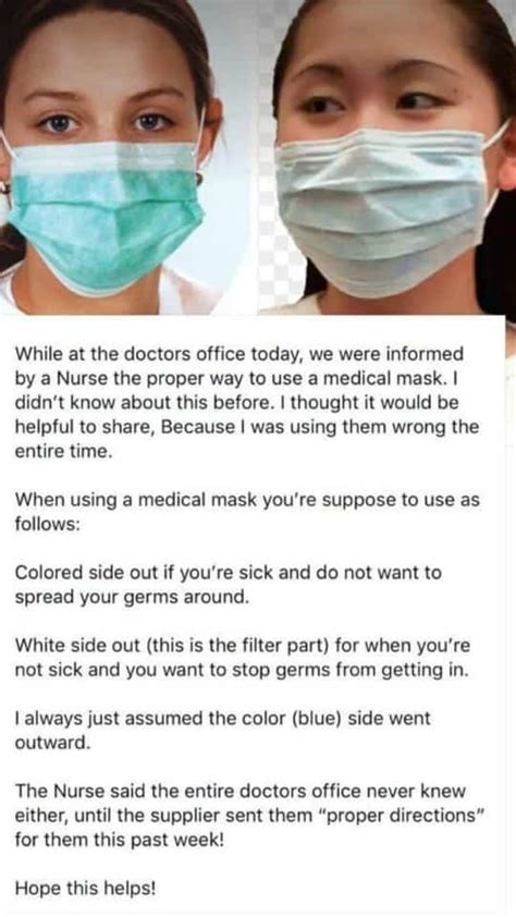 coloured surgical mask