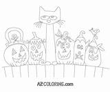Pete Cat Coloring Printables Halloween Printable Popular sketch template