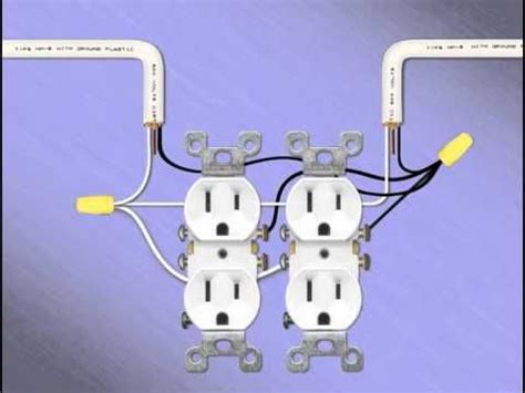 wiring  duplex outlet