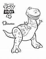 Story Toy Rex Bubakids Coloring Dinosaur Dessin Meanest Lived Terrifying Ever Most Who Pages Para Toys Dinosaure sketch template
