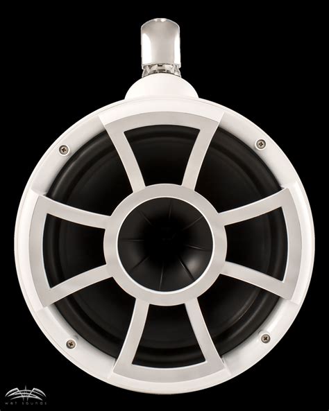 rev wet sounds revolution series   efg  ohm hlcd tower speaker