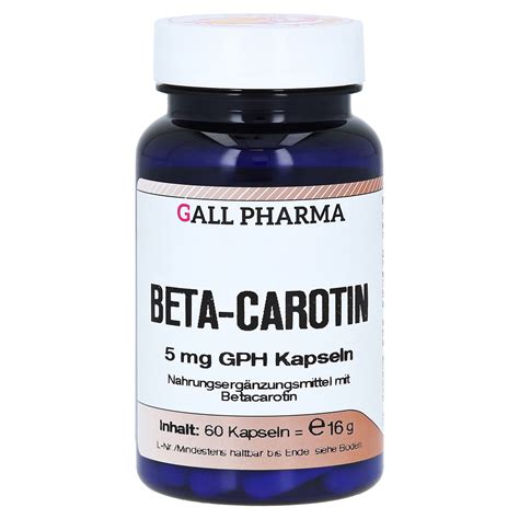 beta carotin  mg kapseln  stueck  bestellen medpex versandapotheke