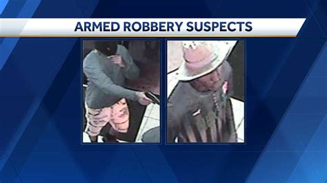 two suspects wanted for armed robbery