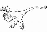 Raptor Velociraptor Jurassic Dinosaurio Dinosaurier Ausmalbilder Ausmalbild Indominus Dinosauri Dinosaurs Ligne Allosaurus Ausdrucken Malvorlage Malvorlagen Veloz sketch template