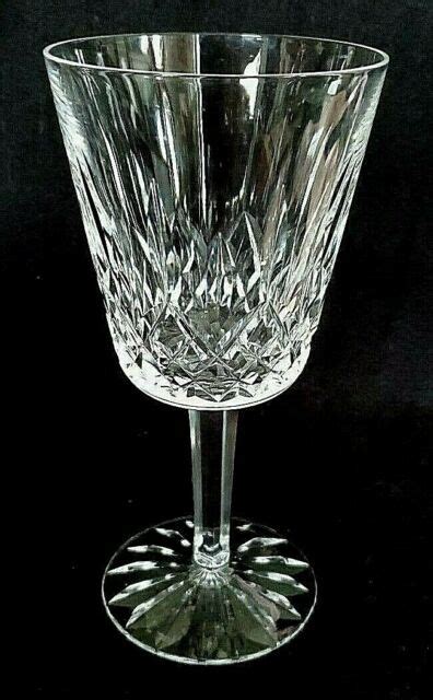 Waterford Vintage Lismore Crystal 5 7 8 Inch Tall Wine Goblet Stem
