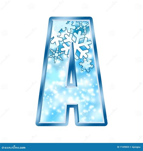 winter alphabet number  stock illustration illustration  decorative