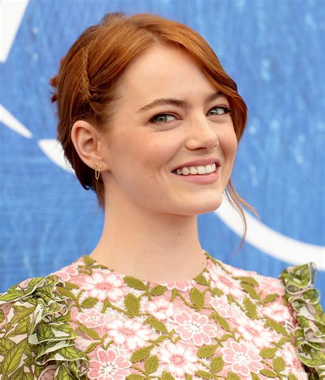 Emma Stone Looks Totally Different On The November 2016