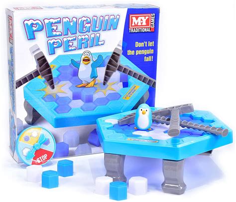 penguin peril trap ice pick challenge family fun game toy