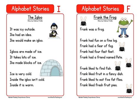 alphabet stories