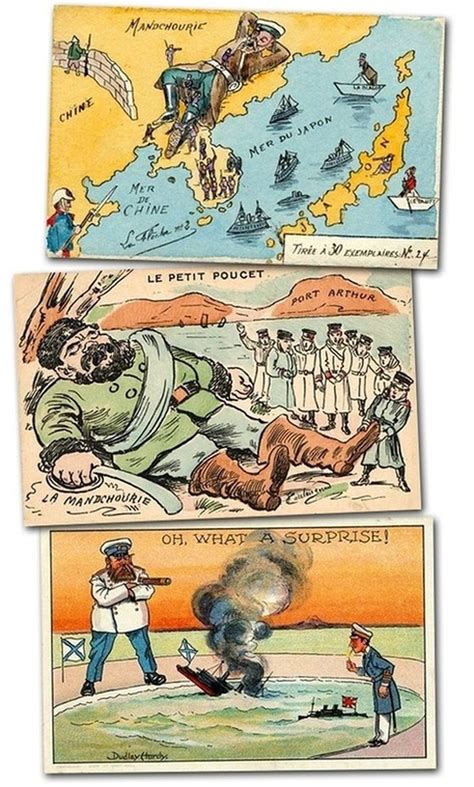 Political Cartoons Russia Vs Japan War