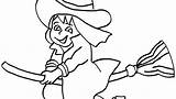 Coloring Pages Witch Hat Wicked Kids Witches Getcolorings Printable sketch template