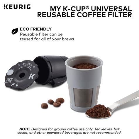 Keurig Universal Reusable Filter Single Stream Design Compatible With