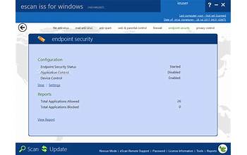 eScan Internet Security Suite screenshot #0