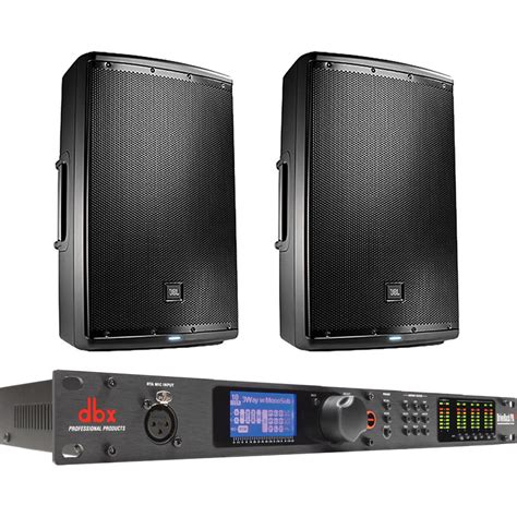 jbl dual eon speaker kit  dbx driverack pa speaker bh