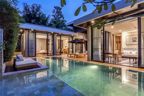 bedroom pool villa  villas hua hin mgallery