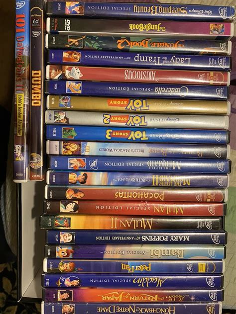 huge dvd collection disney kids movies  sale  overton tx offerup