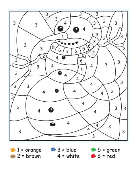 winter coloring math pages hitcolorco db excelcom