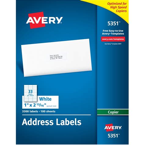 avery white mailing labels yuletide office solutions