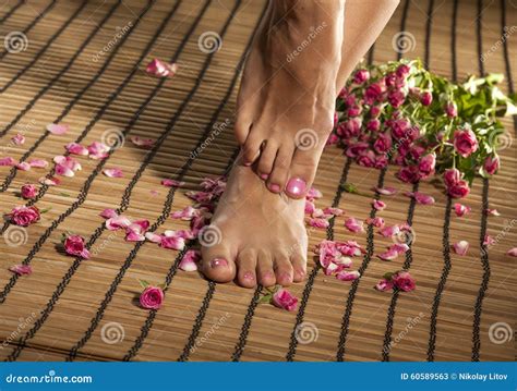 foot spa stock image image  leisure cosmetics feet