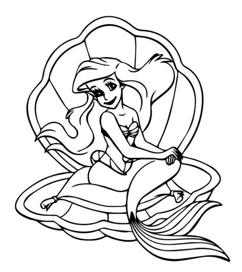 mermade coloring pages