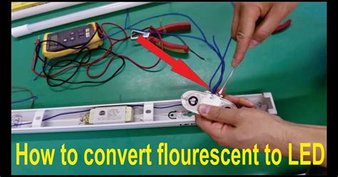 led fluorescent lamp wiring diagram   convert  fluorescent lights  led explained