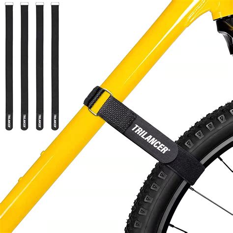fietsenrek banden set van  trilancer verstelbare fietswiel stabilisatie banden met bolcom
