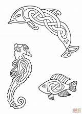 Celtic Designs Animals Coloring Pages Printable Animal Celtas Patterns Colouring Tattoo Cross Fish Symbols Animaux Flickr Arte Bibliodyssey Dibujo Knots sketch template